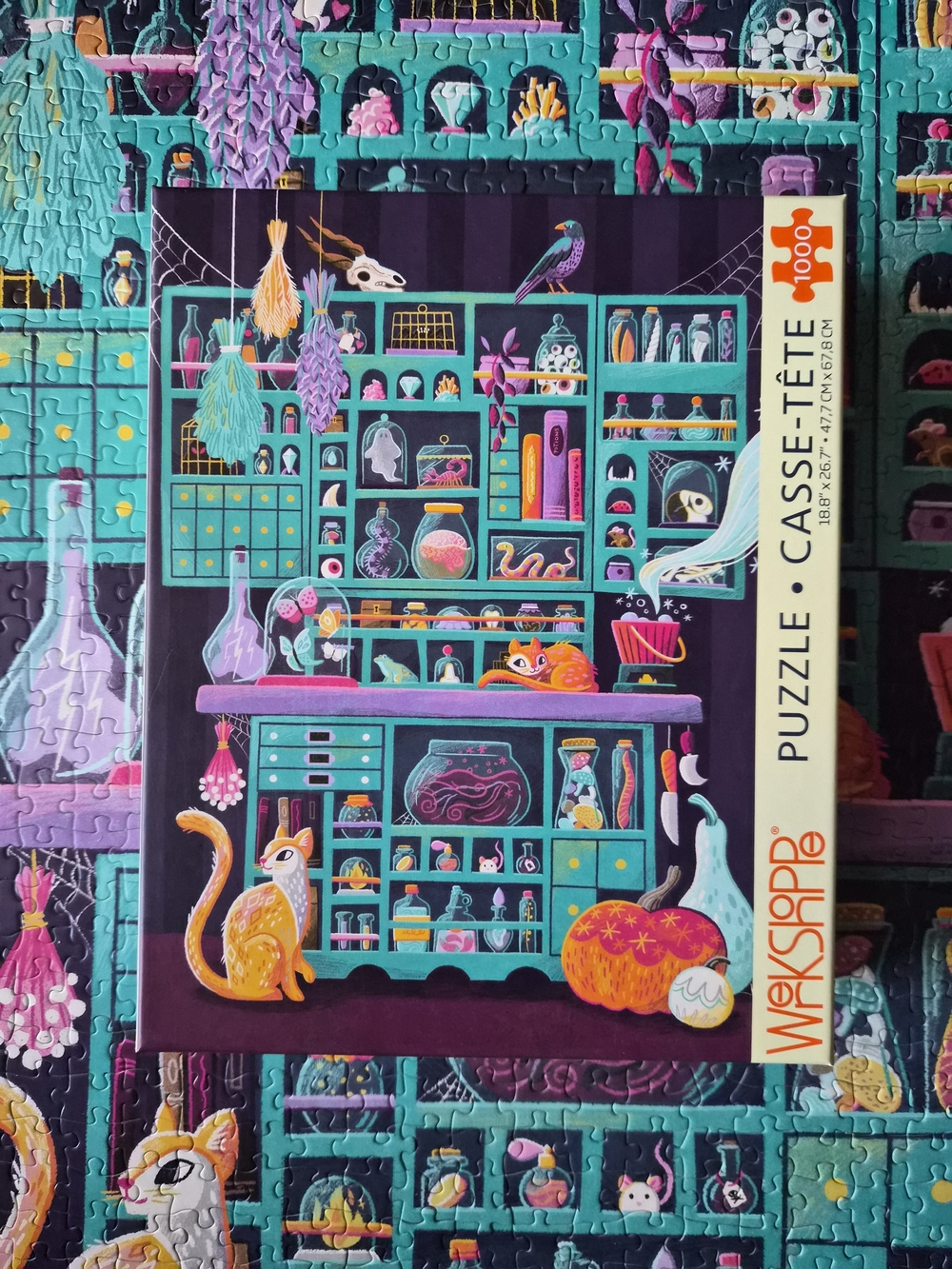 Witches' Workshop 1000 Pieces Puzzle